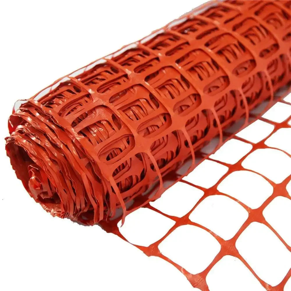 Removable plastic safety barrier fence plastic mesh security fence