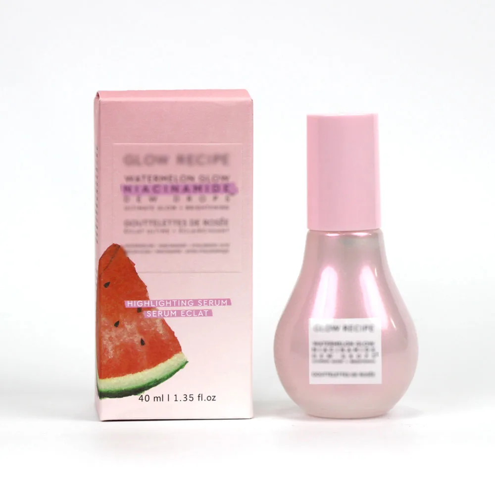 Glow Watermelon Recipe Niacinamide Dew Drops Highlighting Serum Brightening Hyaluronic Acid 40ml