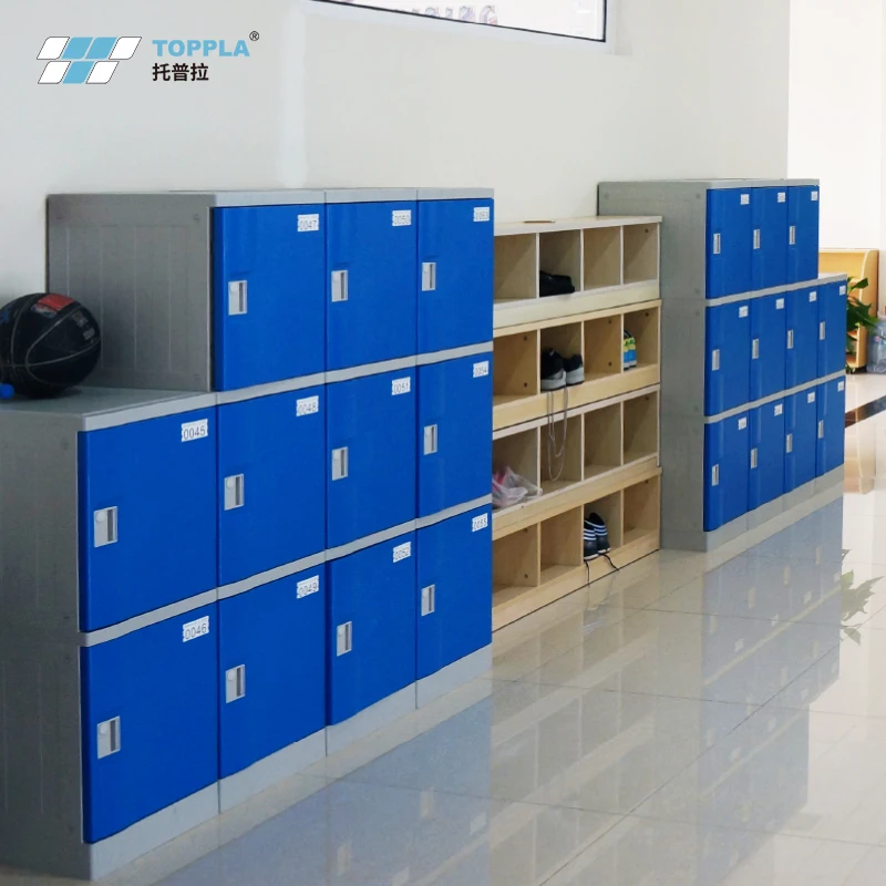 cheap indoor shelf sports single door 2 layers finger print cabinet lock hospital bed side safe for hotel pink storage locker