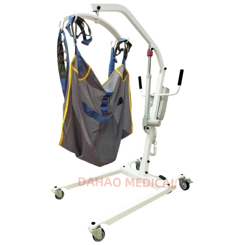 China Hospital Electric Medical Paralyzed Patient Nursing Hoist Transfer Lift Machine Lifter for Elderly Handicapped