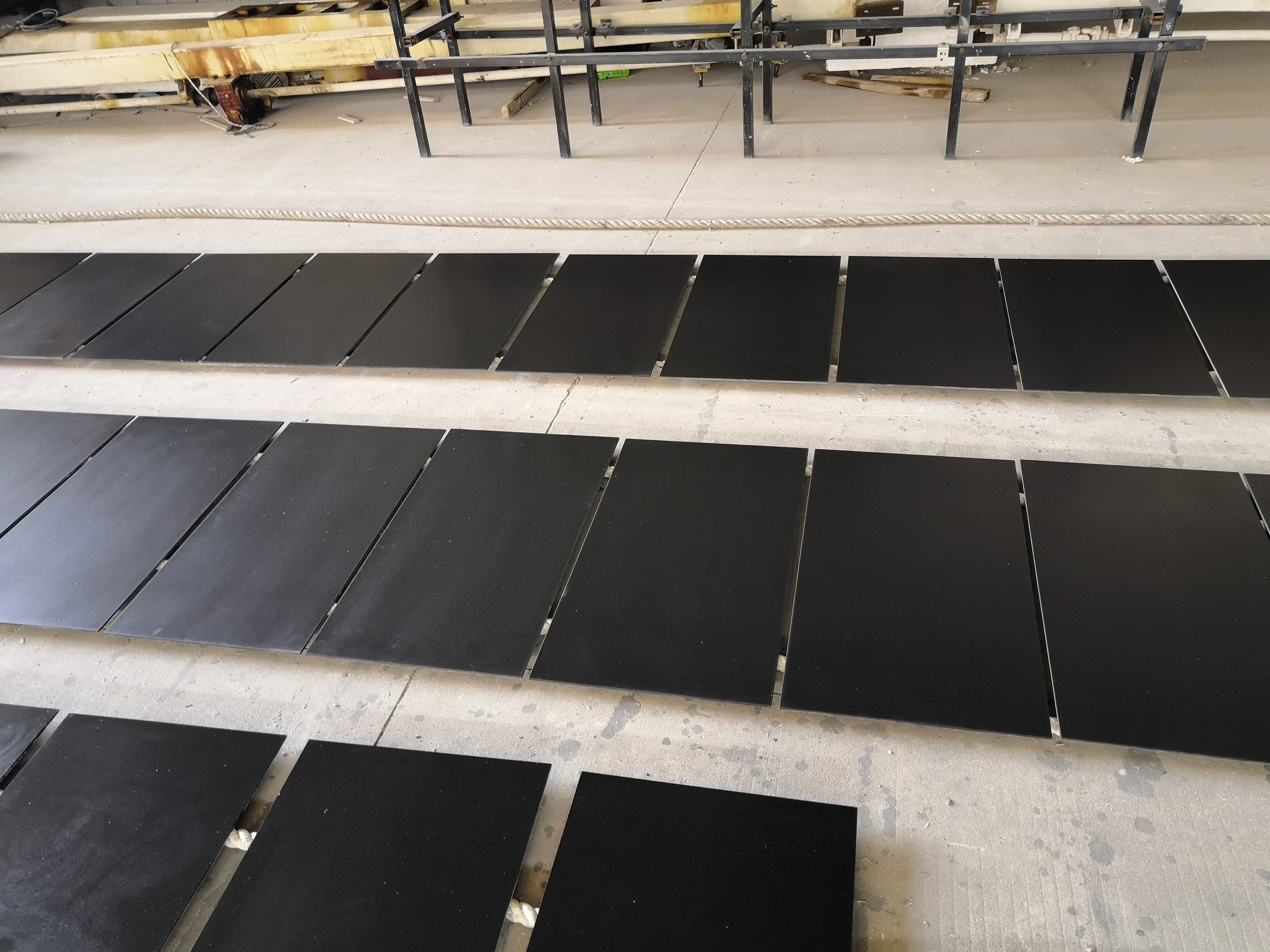 Modern Design Shanxi Black Granite Panel Fiberglass Backed Indoor Wall Fireproof Antibacterial Composite Panels Exterior