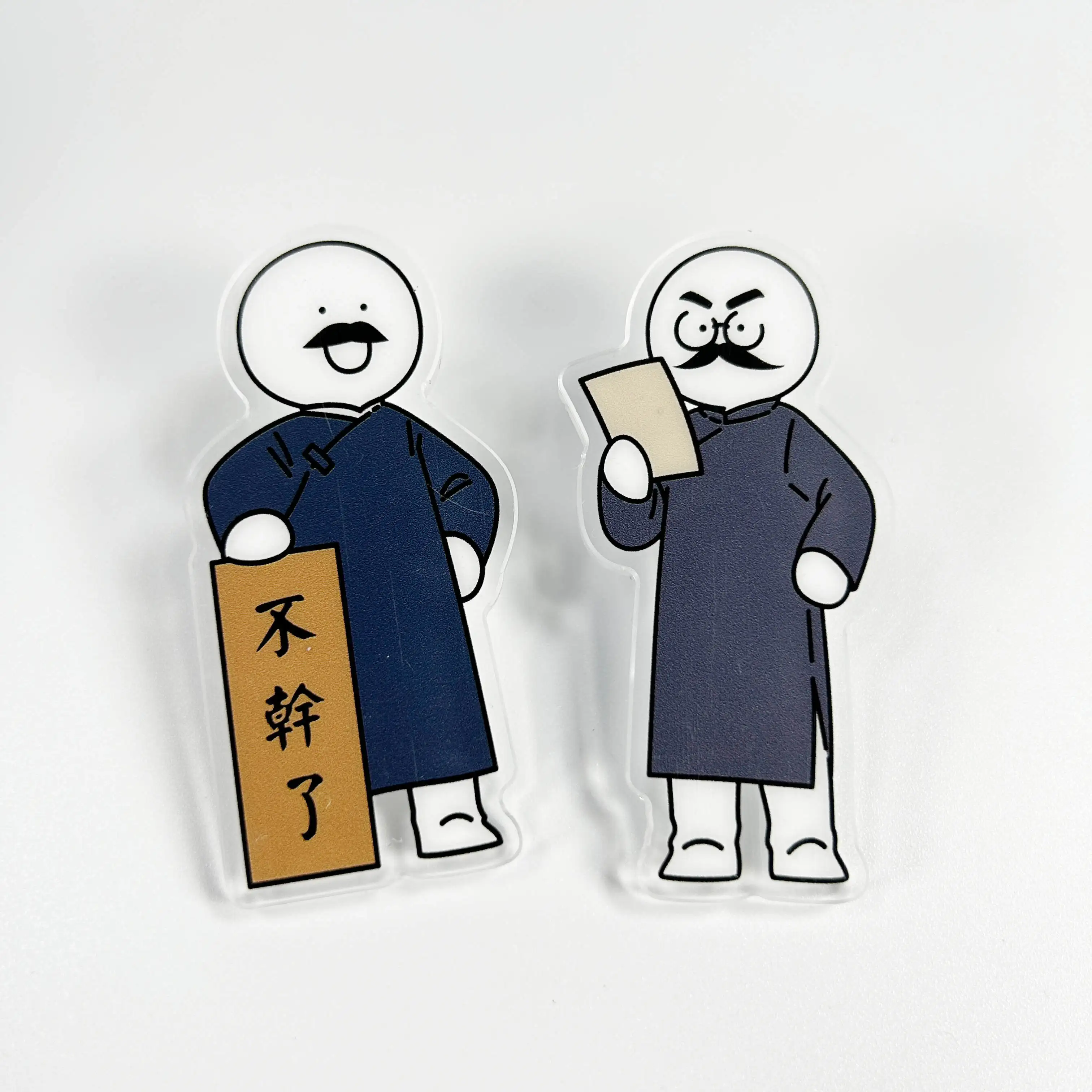 Cartoon Lovely Bear Honey Can Promotion Desktop Name Card Holder Acrylic Bookmark Customized Memo Photo Clip Holder Wholesale