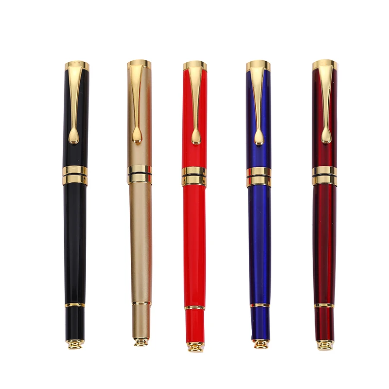 Brand Roller Pen Office Supplies Quality Ballpoint Pen Luxury Fashion Advertising Souvenir Can Print Logo Metal Neutral Pen