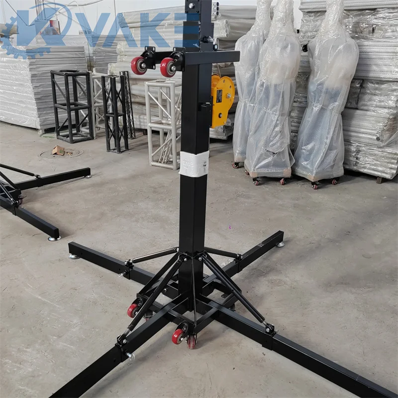 Line Array Speaker Truss Lift Stand Truss Display Hand Chain Hoist Line Array Truss Stand System For Outdoor Concert