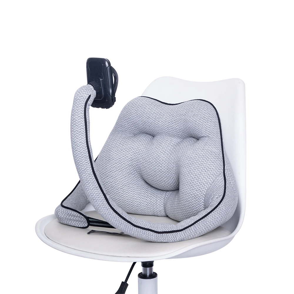 New Design Memory Foam Pillow With Phone Holder for Office Chairs Bed Waist Hip Pain Relief Lumbar Support Cushion