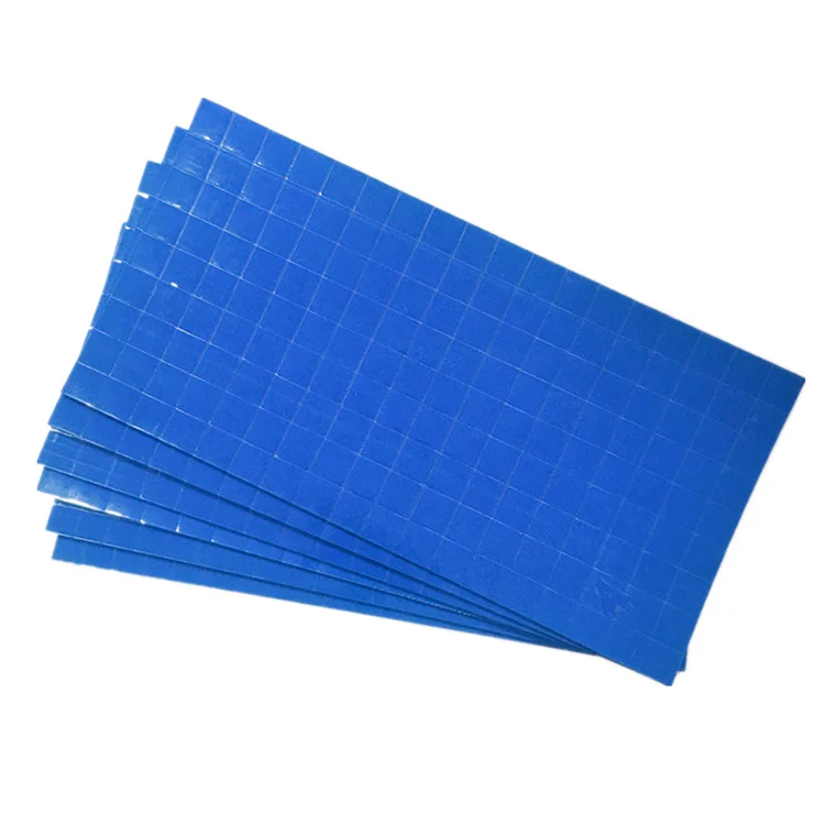 Blue Rubber Adhesive Glass Protection Cork Separator Pads for Glass Protecting  Glass Transit Low Tack Protection Pads