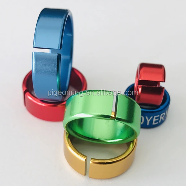 High quality Open version aluminium bird bands pigeon rings poultry leg bands chicken rings All sizes All colors