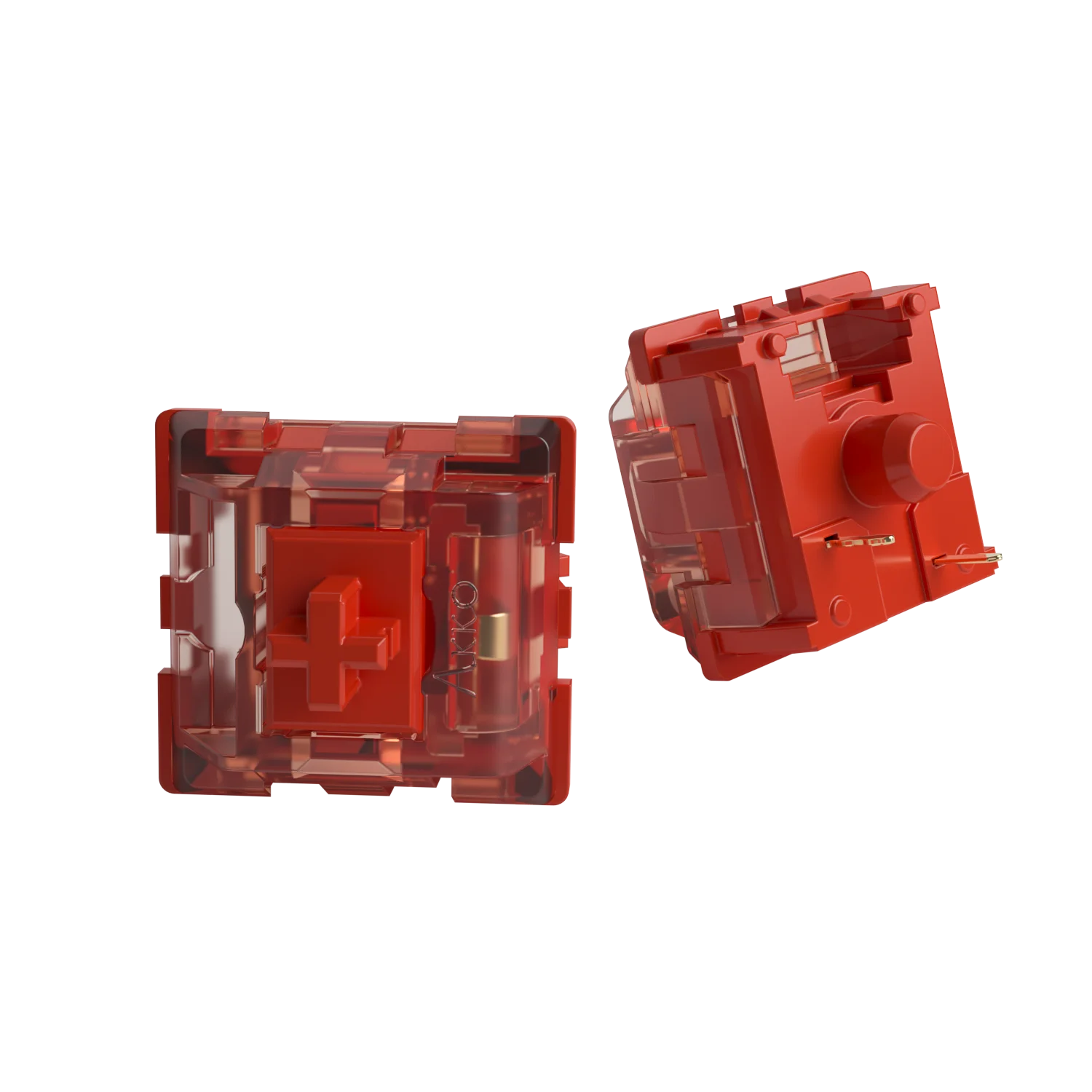 AKKO 45pcs Cs keyboard switch RGB SMD radiant red heavy actuation force best for gaming Switches