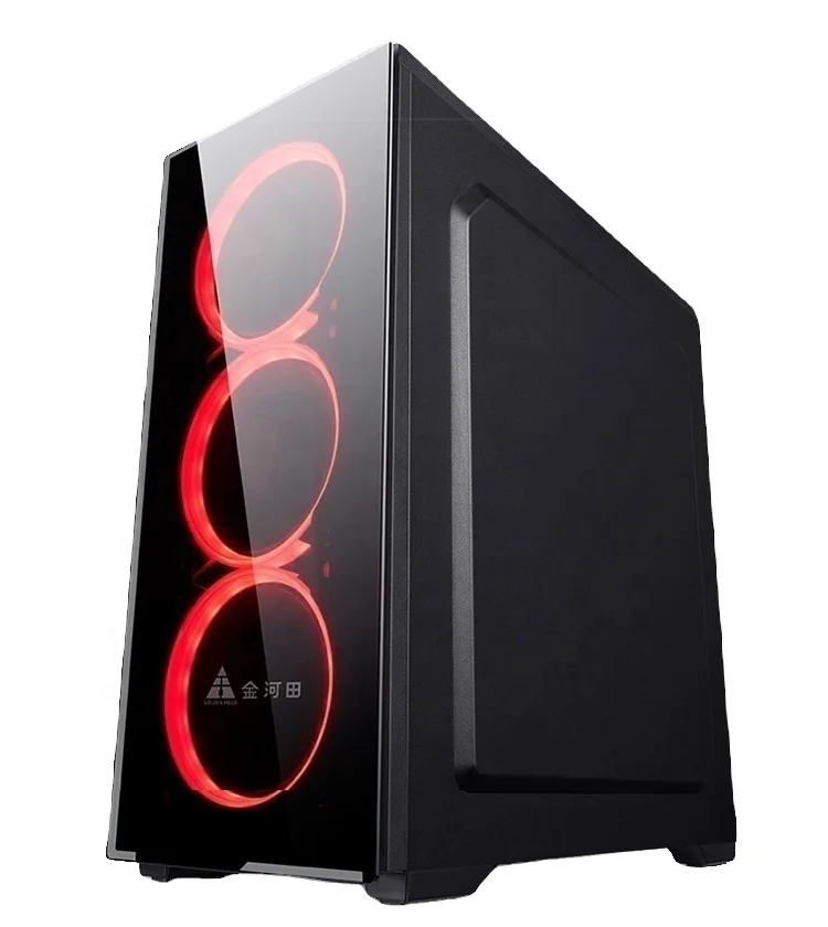 Оптовая продажа OEM ODM системный блок дешевый настольный компьютер игровой Core i5 i7 SSD HDD GTX 1060 6 ГБ 21,5 дюймовый монитор новый геймерский ПК