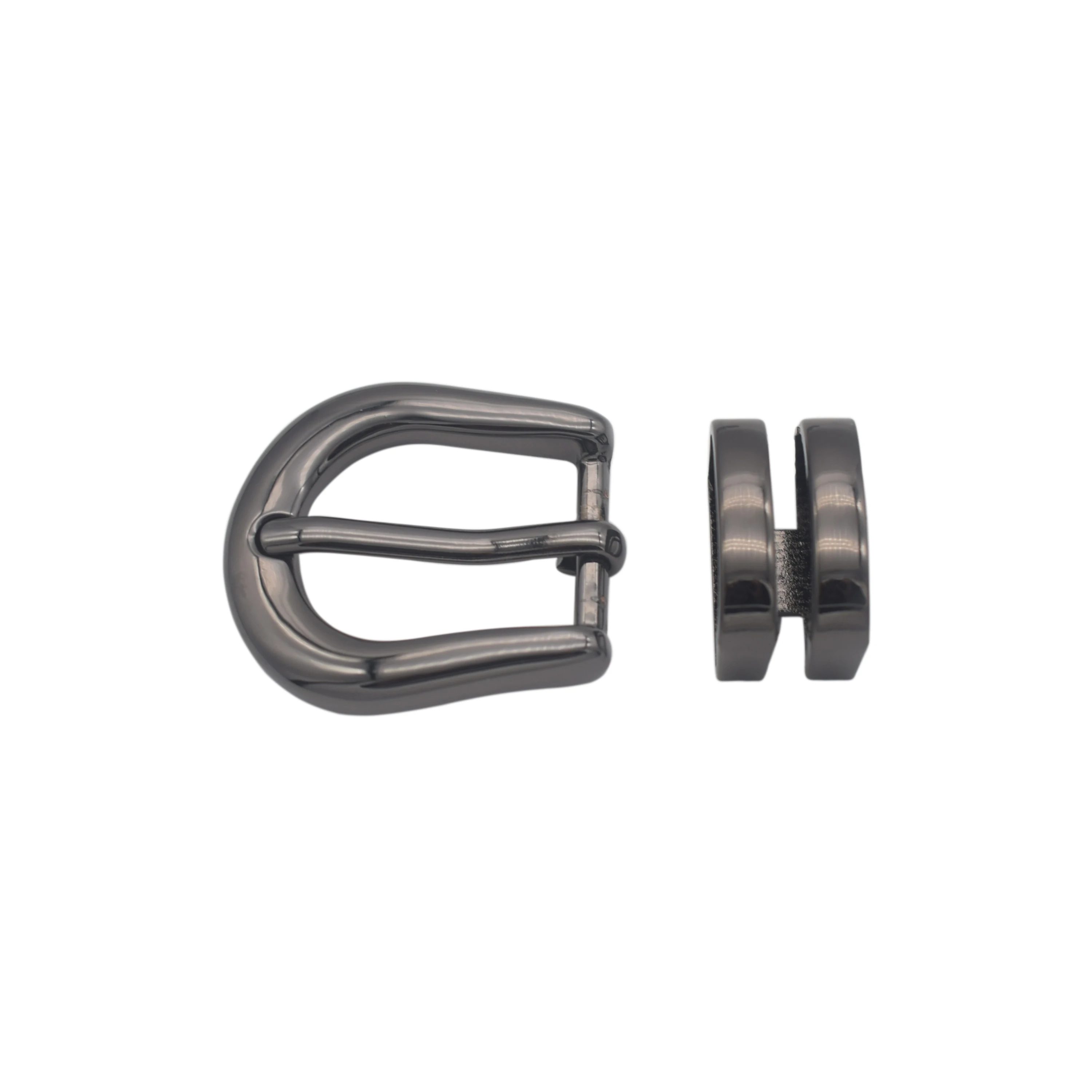 1 Inch Custom Vintage Flower Embossed Single Prong Buckle Set Men Belt Buckle