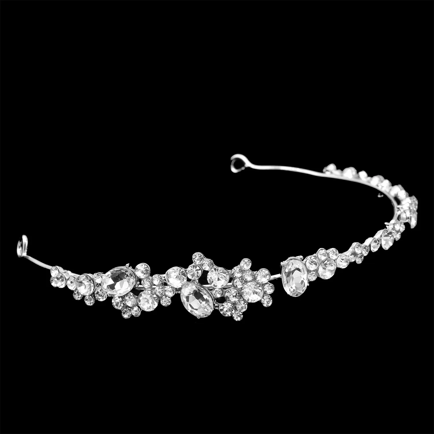 Crystal Bridal Headpieces Wedding Bridal Crown Hair Accessories Women Rhinestone Headbands
