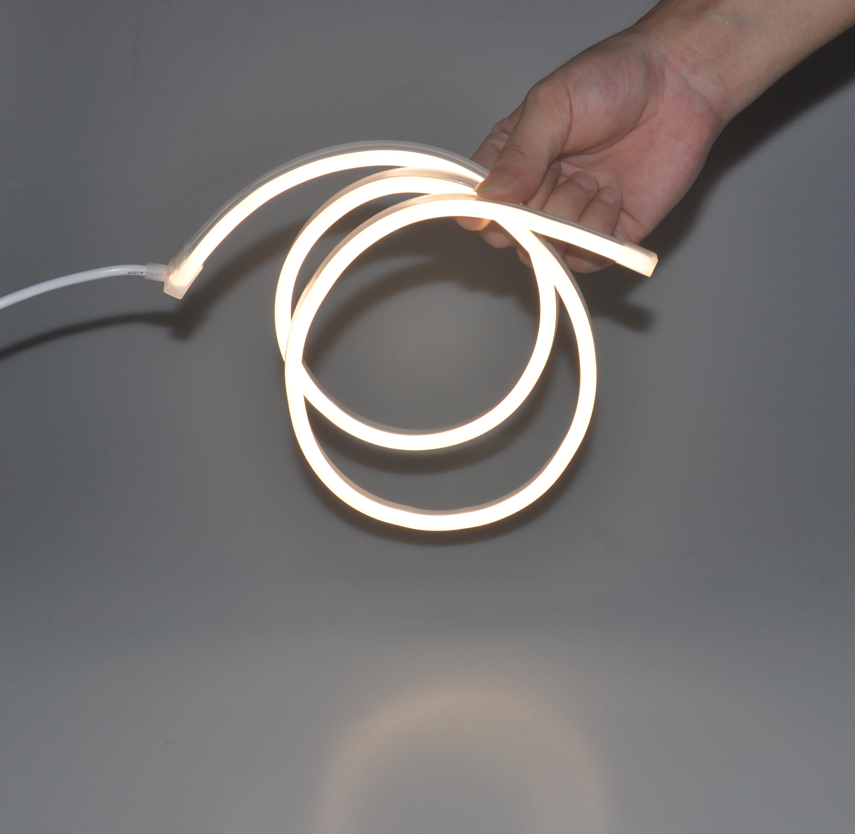 06*12mm side emitting white color extrusion silicone linear led neon flex strip