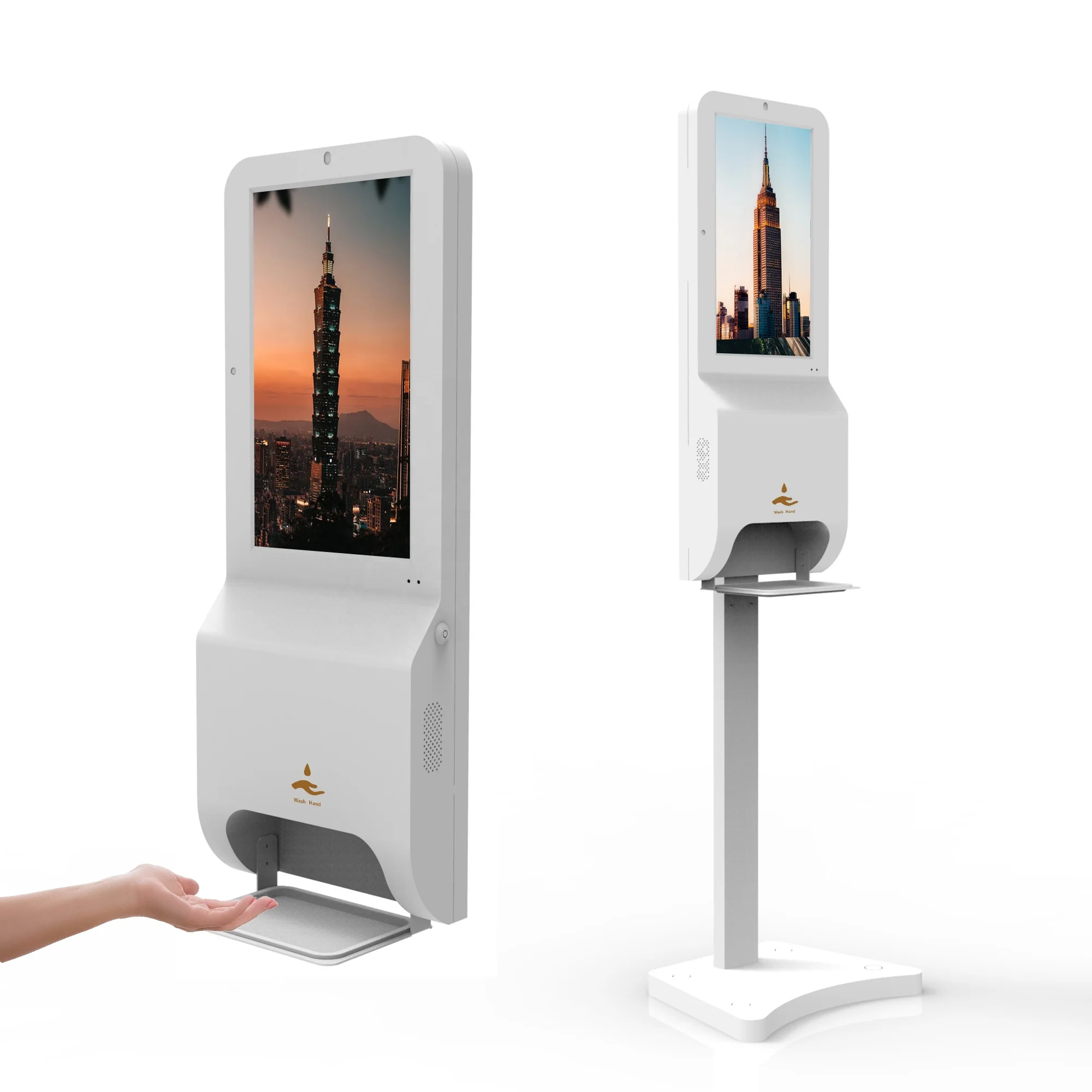Автоматическая рука больничных digital signage без каких-либо сенсорный дезинфицирующих средств для электрического дозатора