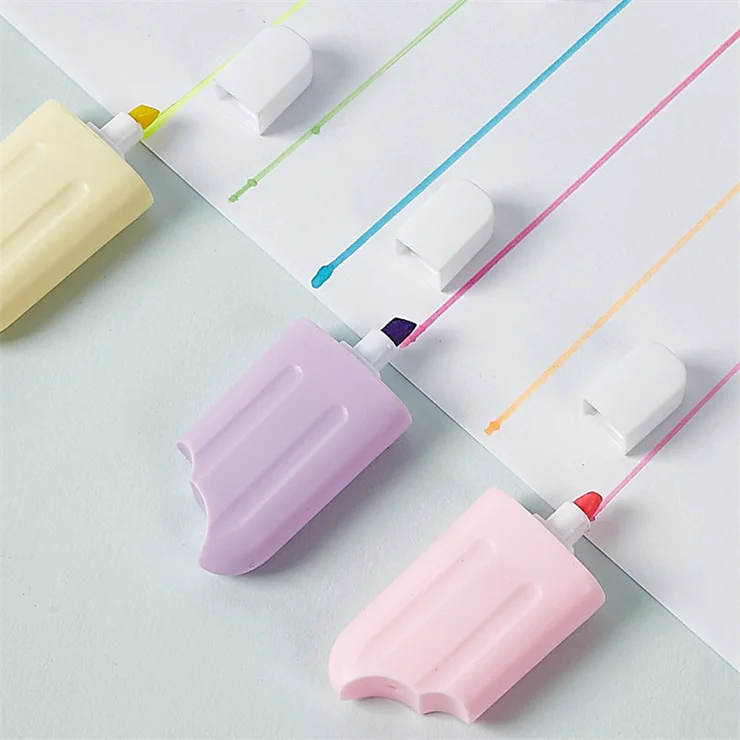 free shipping back to school gift sets stationery Low MOQ cute notebook colourful pens and colourful water erasable markers pen