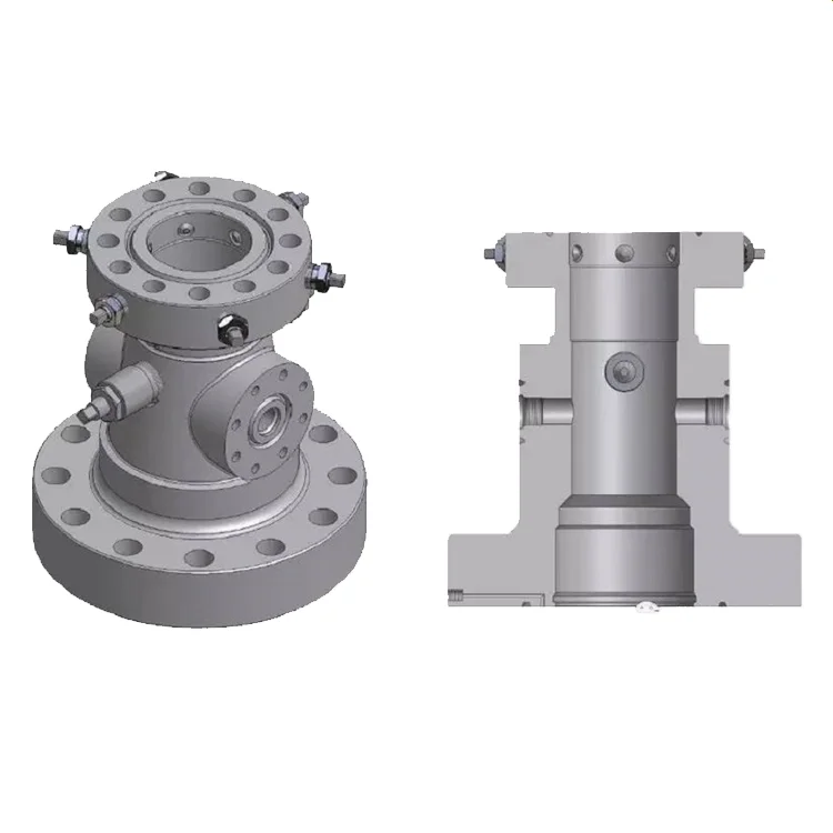 API 6A Tubing Head Hanger with Casing Head for Oil Production Assembly