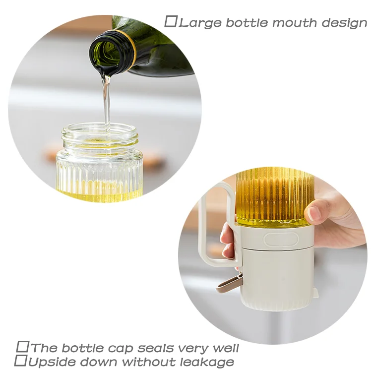 Oil Dispenser 2024 New Product Ideas Oil Dispenser Bottle Glass Oil Sprayer For Cooking