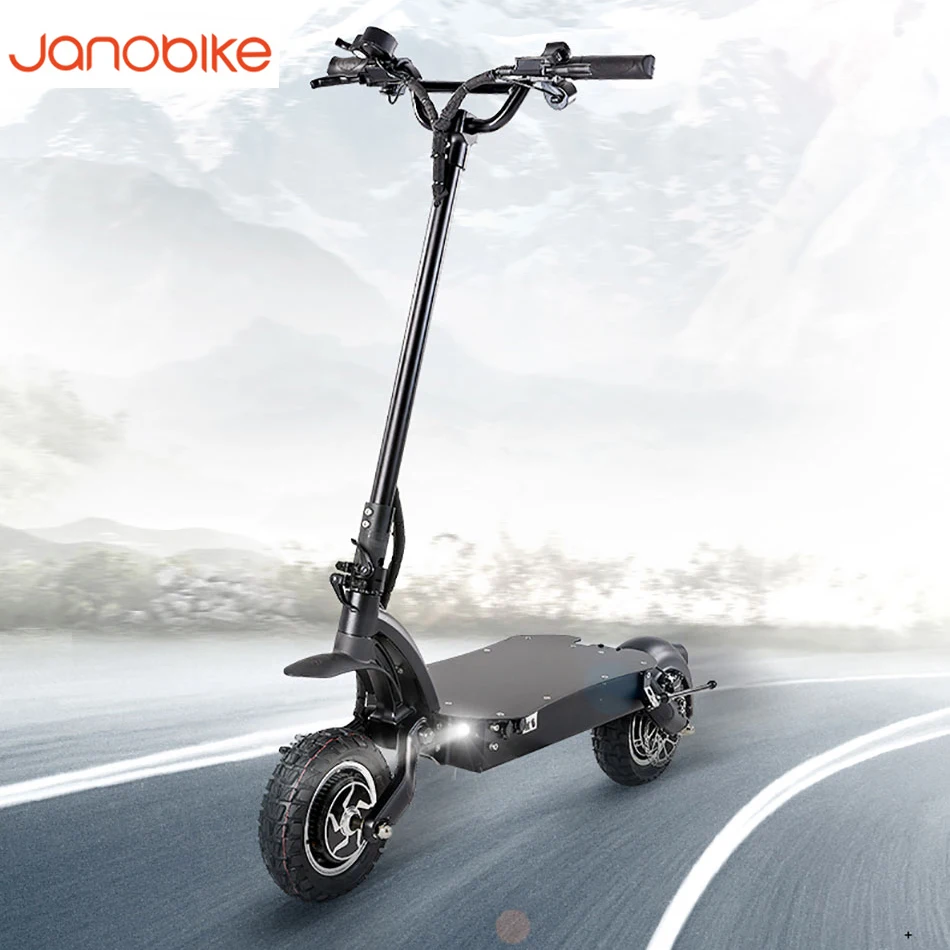  Janobike скоростной внедорожник 52V1200W * 2 Складные колеса складные электрические подвижные скутеры для