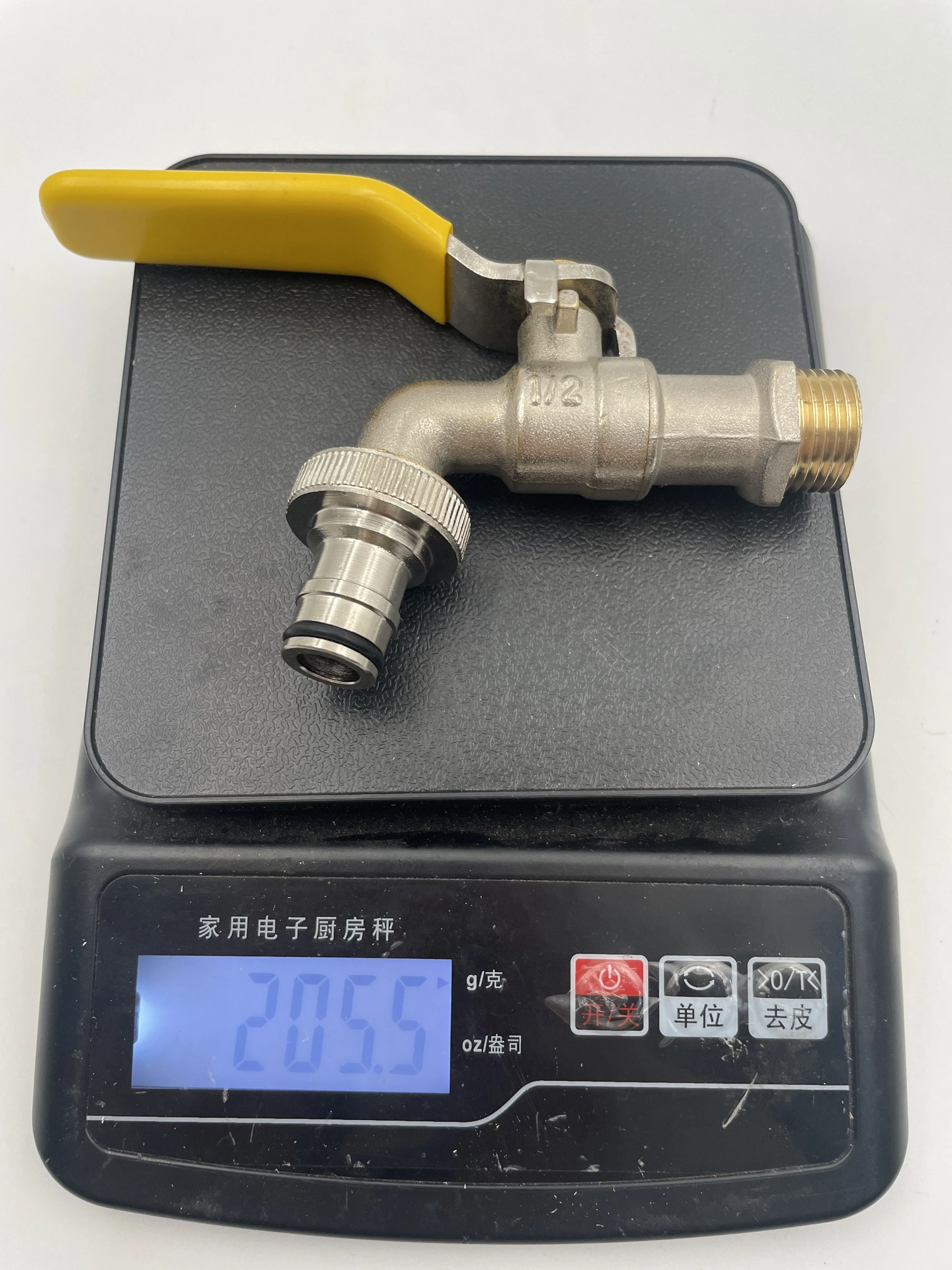 Brass Bib Cocks Tap 1/2 Pipe Fitting Hose Tap Wall Mounted Thicken Anti-freeze Water Bib Valve Tap for Garden Outside