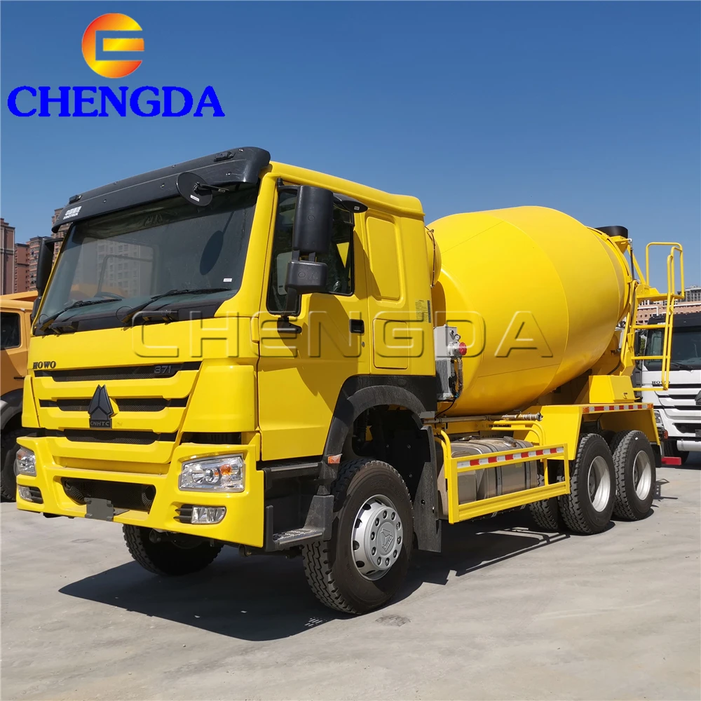 6x4 Yellow MixerTrucks Concrete Pump Trucks Cheap Truck Concrete Mixer