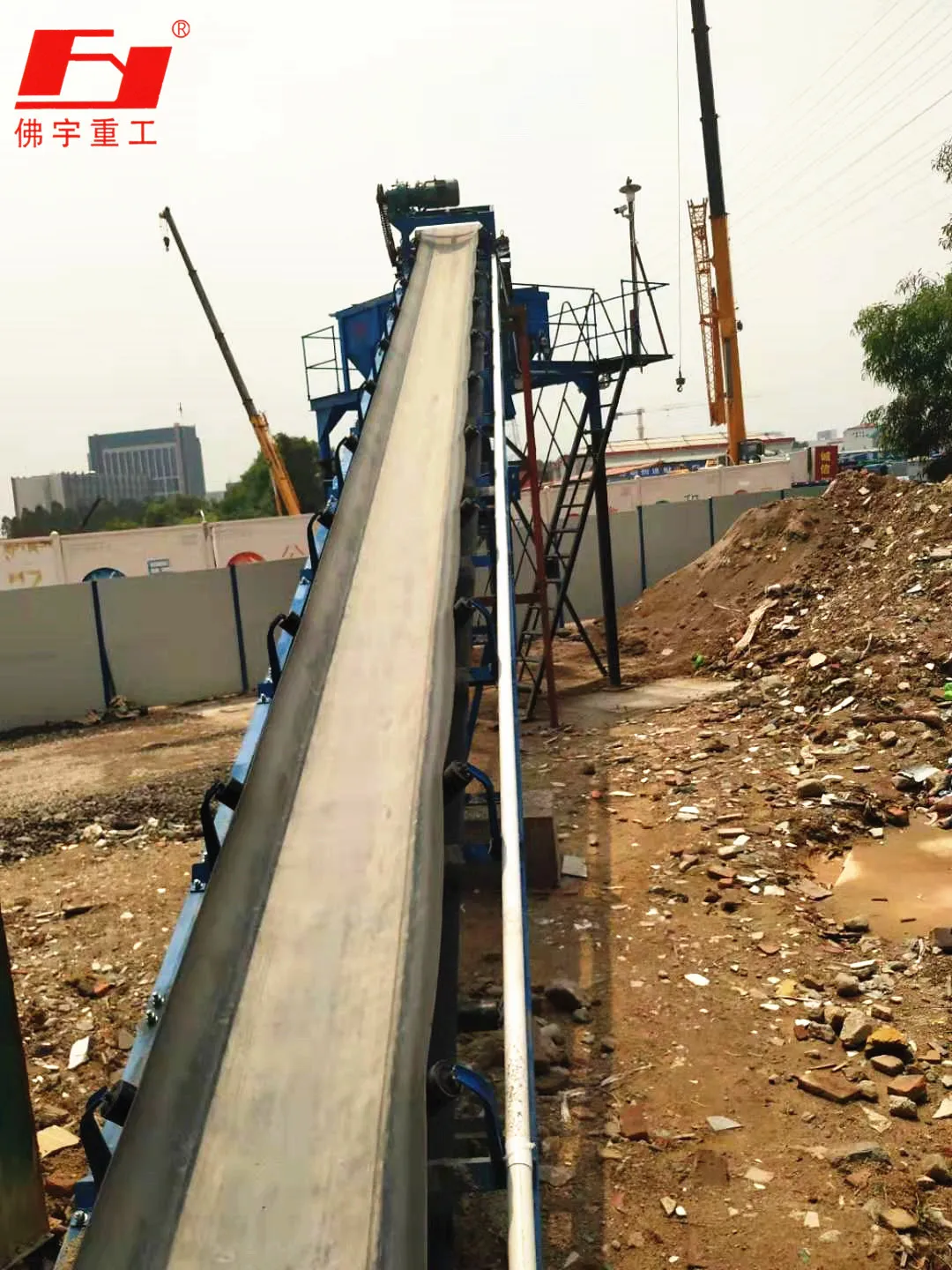 engineering construction machinery automatic operation WCB400t  modular soil cement mixing construction plant