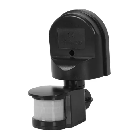 HOT Ac110V~240V Outdoor Pir Motion Sensor Switch Wall Light Lamp 180 Degree Sensor Detector Pir Motion Sensor Led Switch