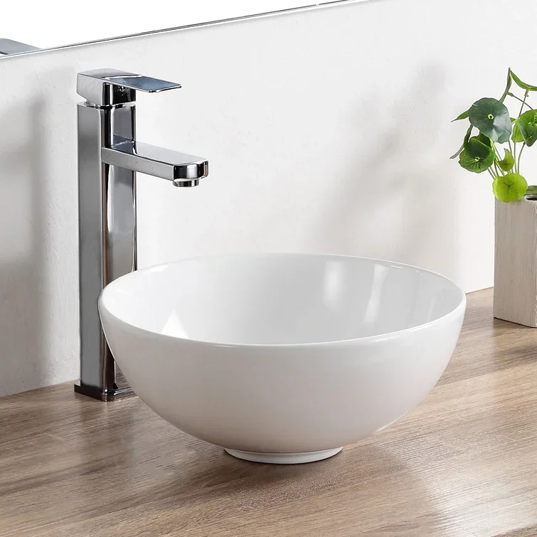 Современный стиль, лидер продаж, круглая столешница, керамическая раковина для ванной комнаты, раковина, мраморная раковина