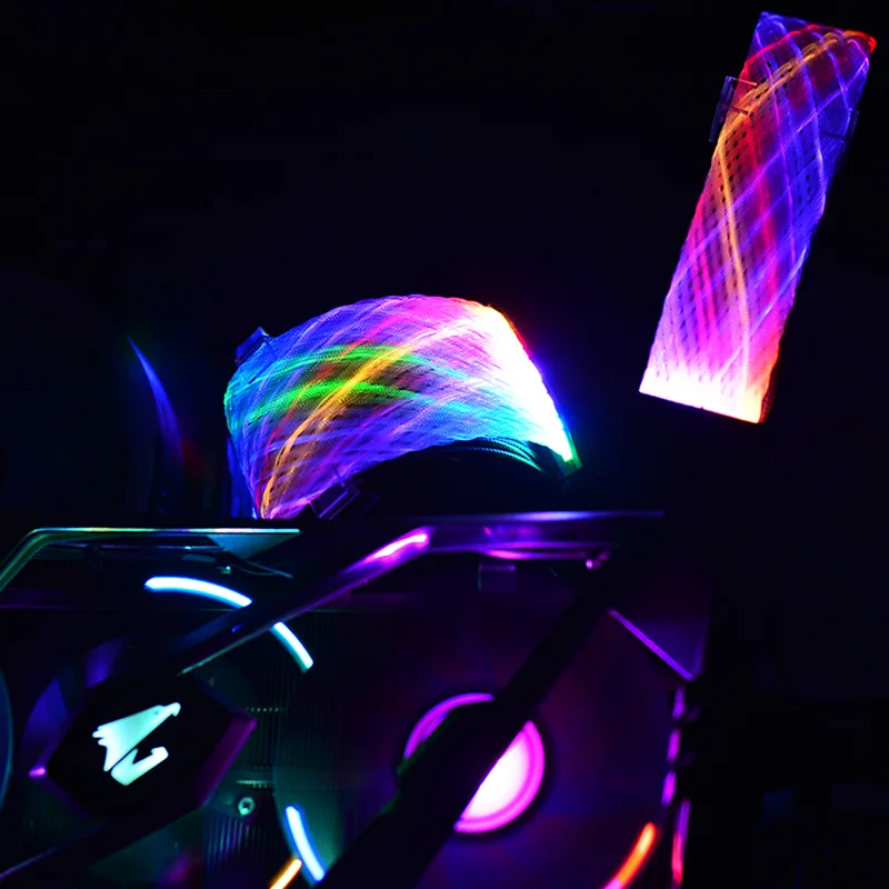  24p RGB кабельный разъем провода адаптер питания с сертификацией материнская плата синхронного мм удлиняющий кабель для компьютерных