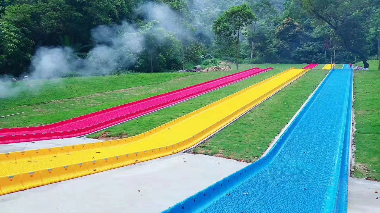 Wholesale artificial snow sports matting dry ski slope outdoor indoor sports plastic flooring