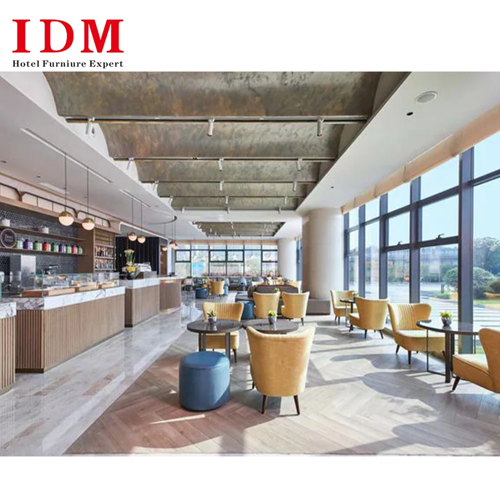 VIP Restaurant And Lounge Hotel Private Room Dining Furniture Set