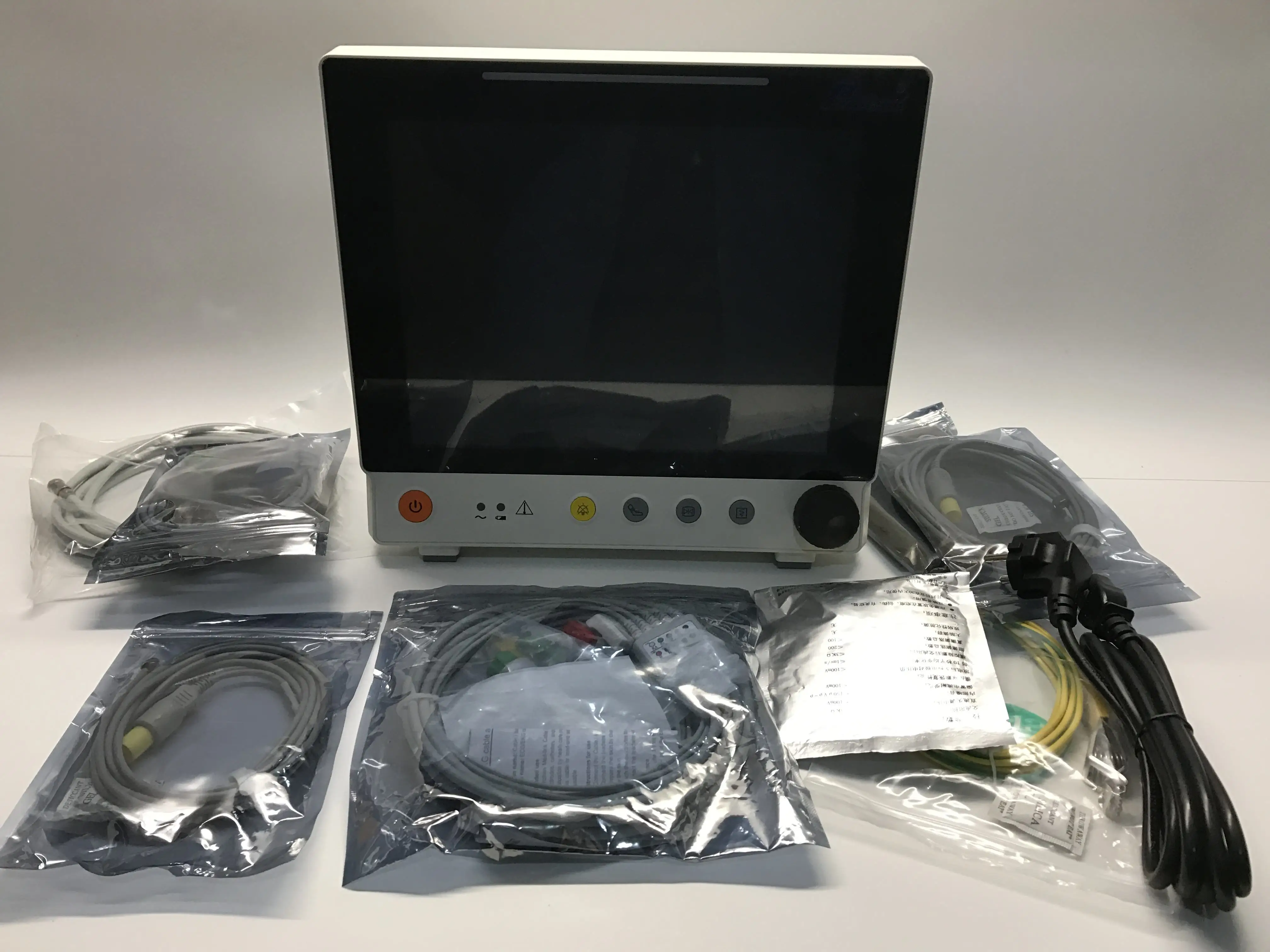 Medical Icu Patient Monitor Portable 8 12 15 Inch Touch Screen Multi-Parameter Monitor