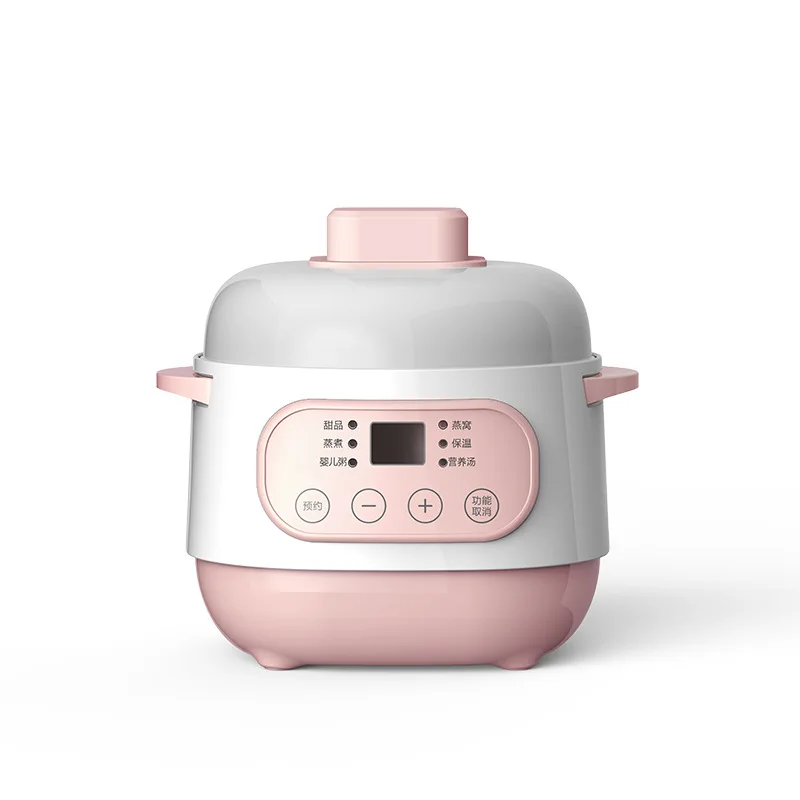 ZC-02 Digital Mini Ceramic Slow Cookers For Baby Porridge Birds Nest Soup
