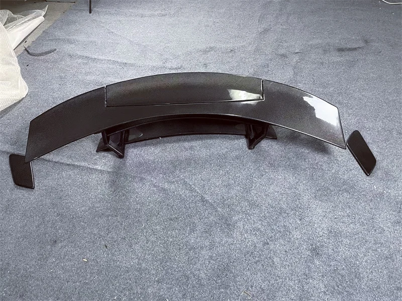 For Benz AMG GT GTS GTR GTC GT upgrade BS style carbon fiber rear spoiler (with LED) body kit rear diffuser front bumper edge