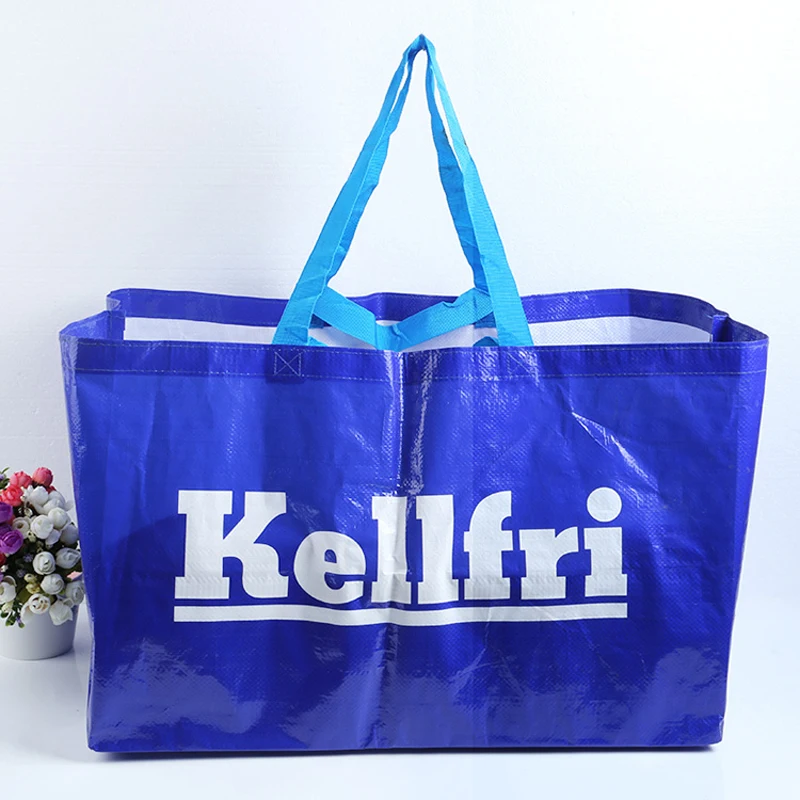 PP woven color printing plastic bag PP woven shopping bag wholesale customization Frakta	shopping storage bags