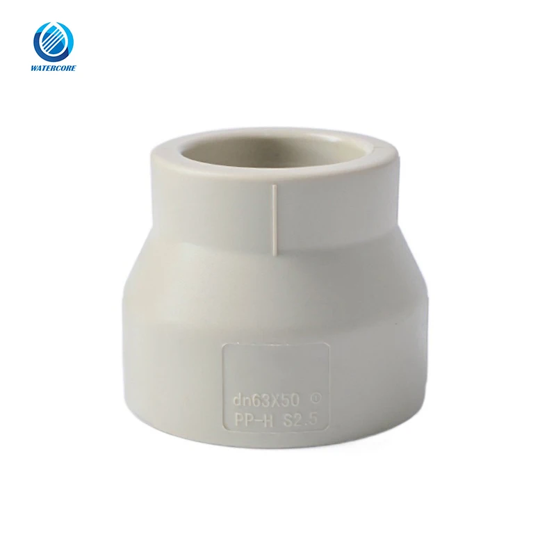 Industrial Socket Fusion PPH Pipe Fittings PPH Socket Fusion Reducer Connection Bushing