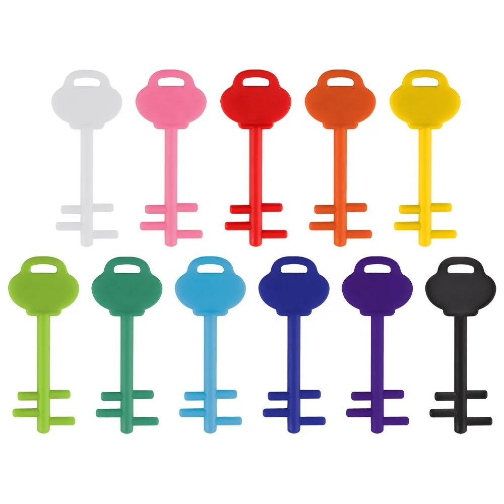 Wholesale Cheap Handy Colourful ABS Key Shape Mobile Phone Stand Holder Promotional Gifts MSD001 Mobile Key Stands in Stock
