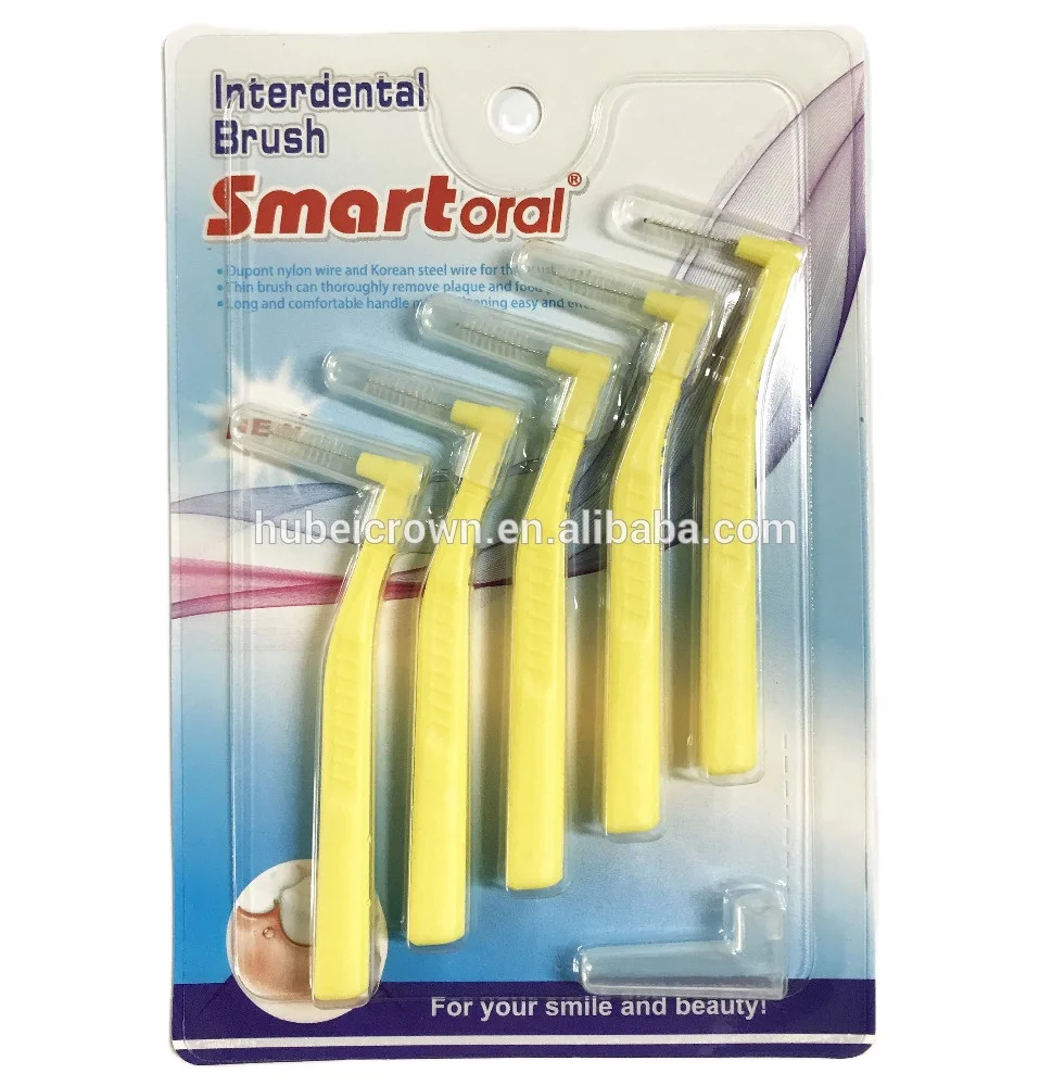 
High quality CE ISO approved dental soft picks rubber interdental brush 