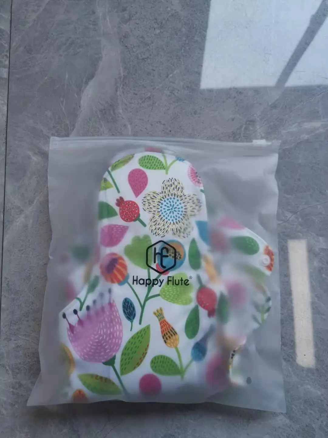  Happyflute менструальные прокладки из бамбукового угля женские Моющиеся Многоразовые гигиенические хлопковые женская гигиеническая подкладка для