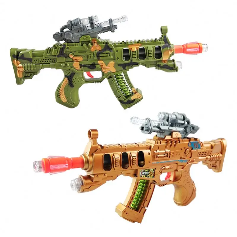 Hot Selling Light Up Gun Kids Boys Set Electric Space Shot Realistic Children Toys de juguete Toy Guns
