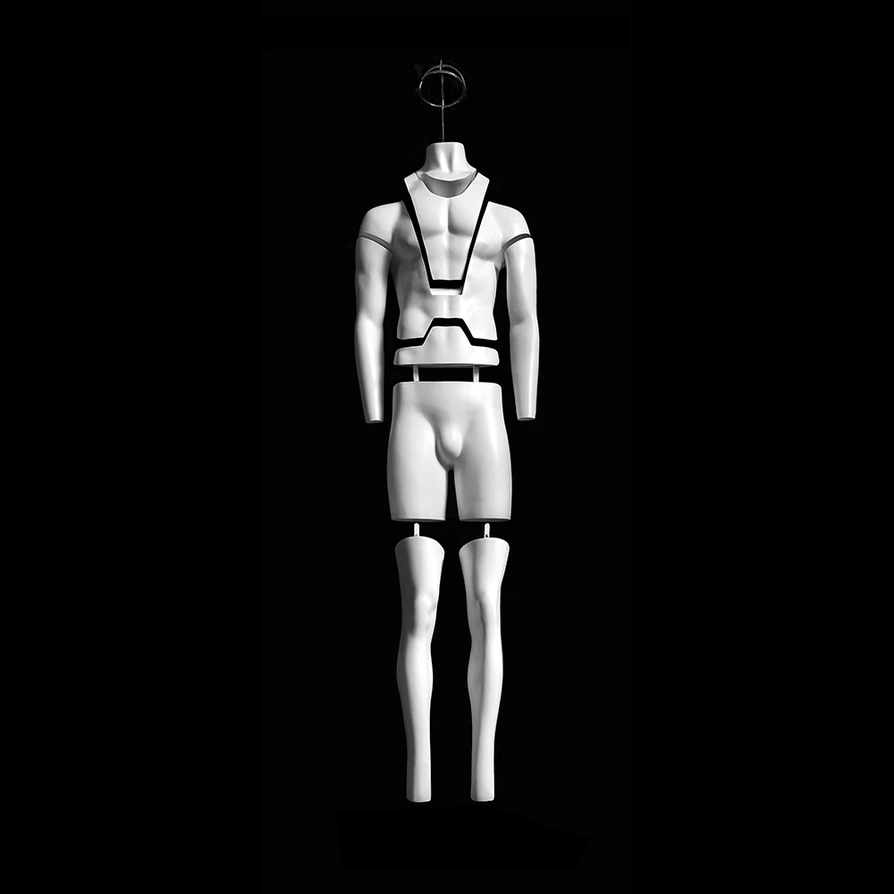 GH33 мужской манекен призрака для фотосъемки в магазине с множеством съемных частей