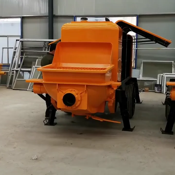 Customization Top Quality 40m3/h Diesel Concrete pump concrete machine for building