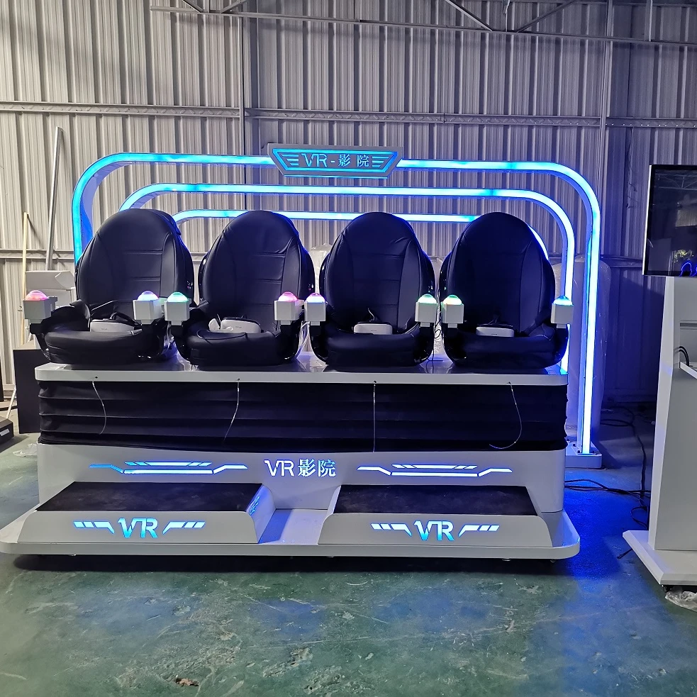 2020 зарабатывать деньги CE RoHS удивительный продукт VR машина 9D 4 места киноигра проект/9D Виртуальная реальность Кино/9D виртуальные яйца