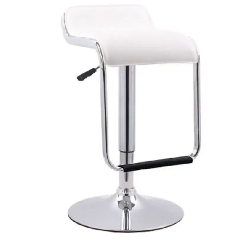 PU Leather Padded Metal Frame Counter Height Swivel Stool for Bar Kitchen Office or Living Room-Cafe Use