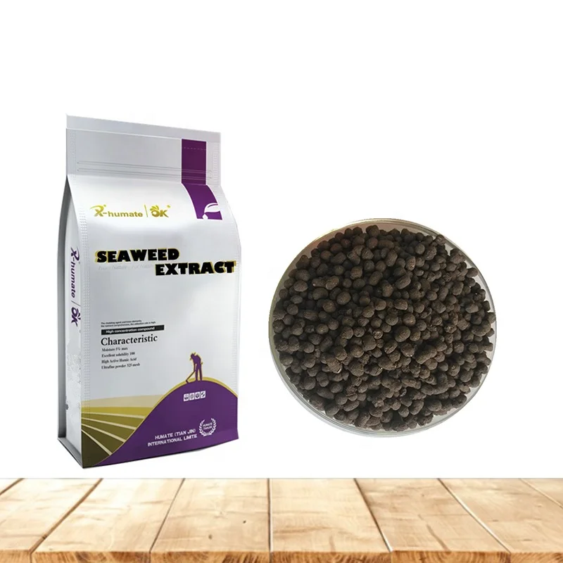 Производитель экстракта морских водорослей, органическое удобрение, регулятор роста растений, гранулированное удобрение морских водорослей