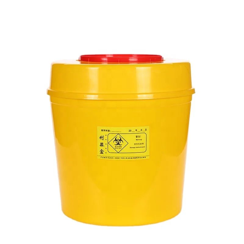 18L Sharp Disposable Container Medical Waste Safety Box of Syringe Needle Box