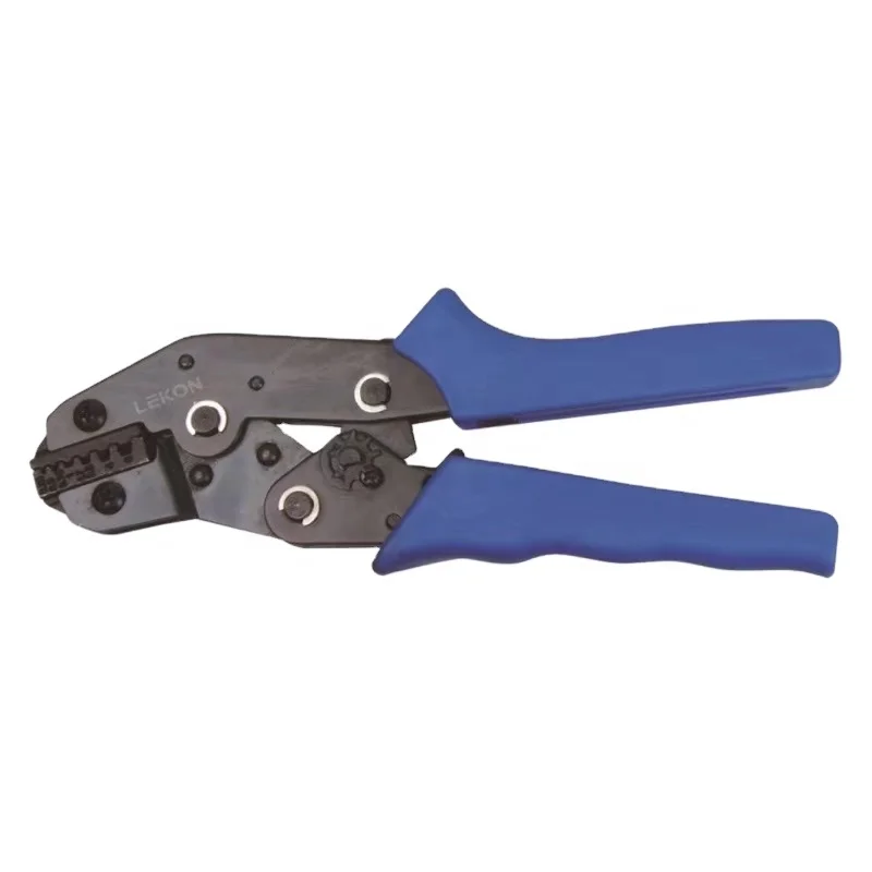 Ratchet type crimping pliers terminal pliers series cold crimping pliers