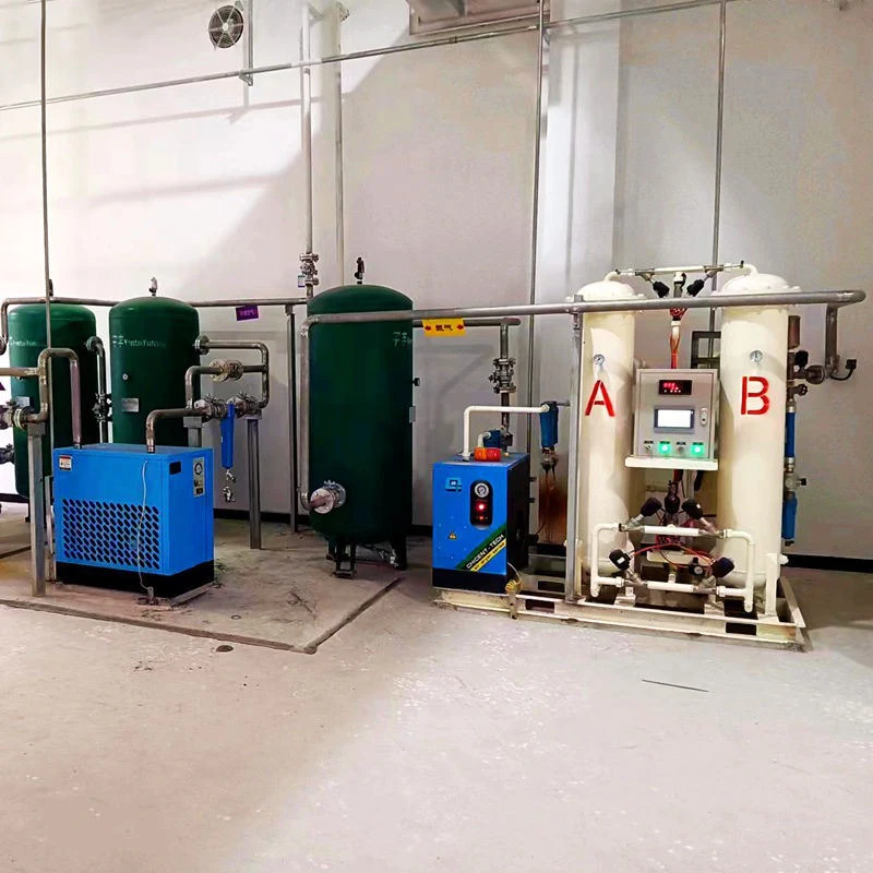 Производственная линия для мобильных газовых систем PSA VSA VPSA генератор кислородного азота
