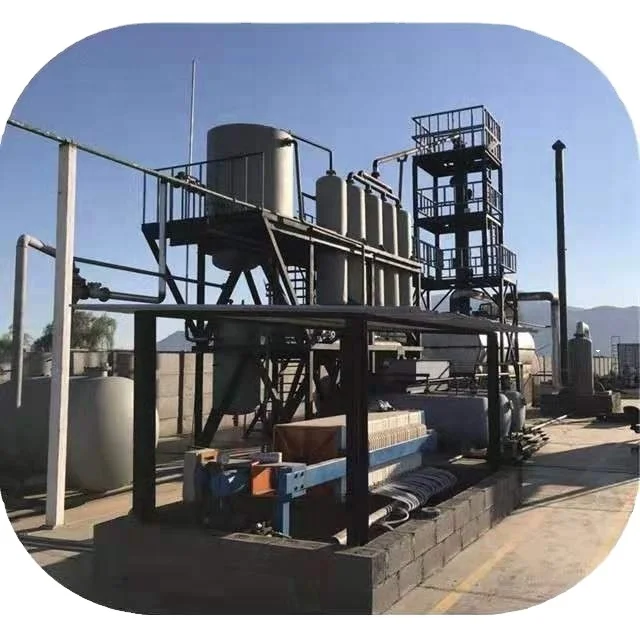 Fuel Oil Refinery Distillation plant used engine oil refining machine