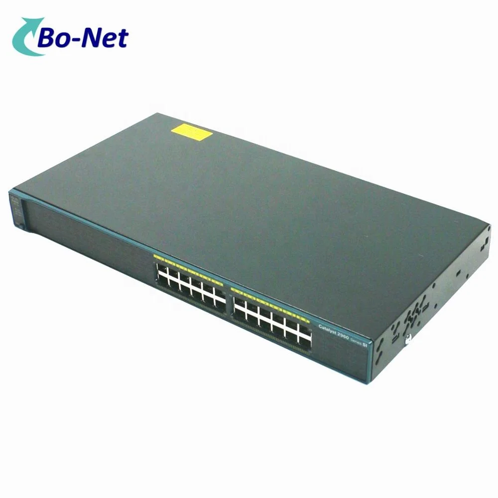 Original 2960 24X10/100M Ports PoE Network Switch WS-C2960-24-S