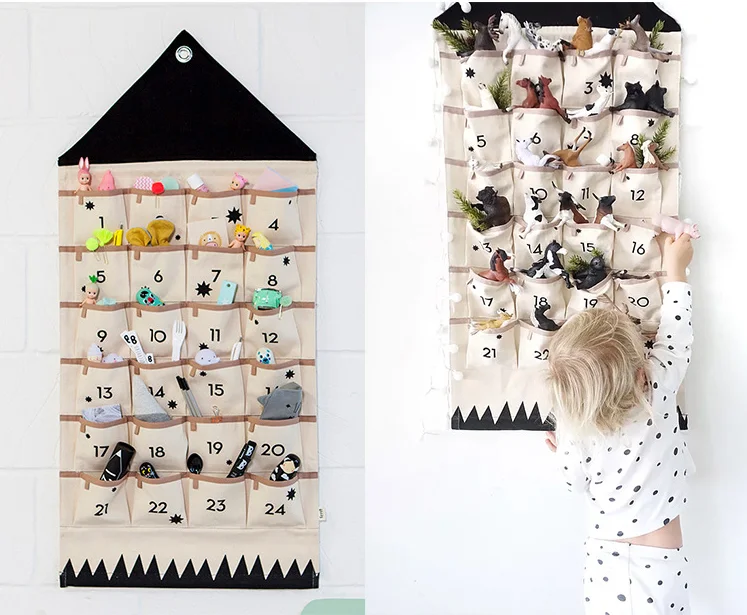 
16 Pockets Space Save Hanger Bag Shoes DIY Rack Hanger 24 Pocket Storage Organiser 