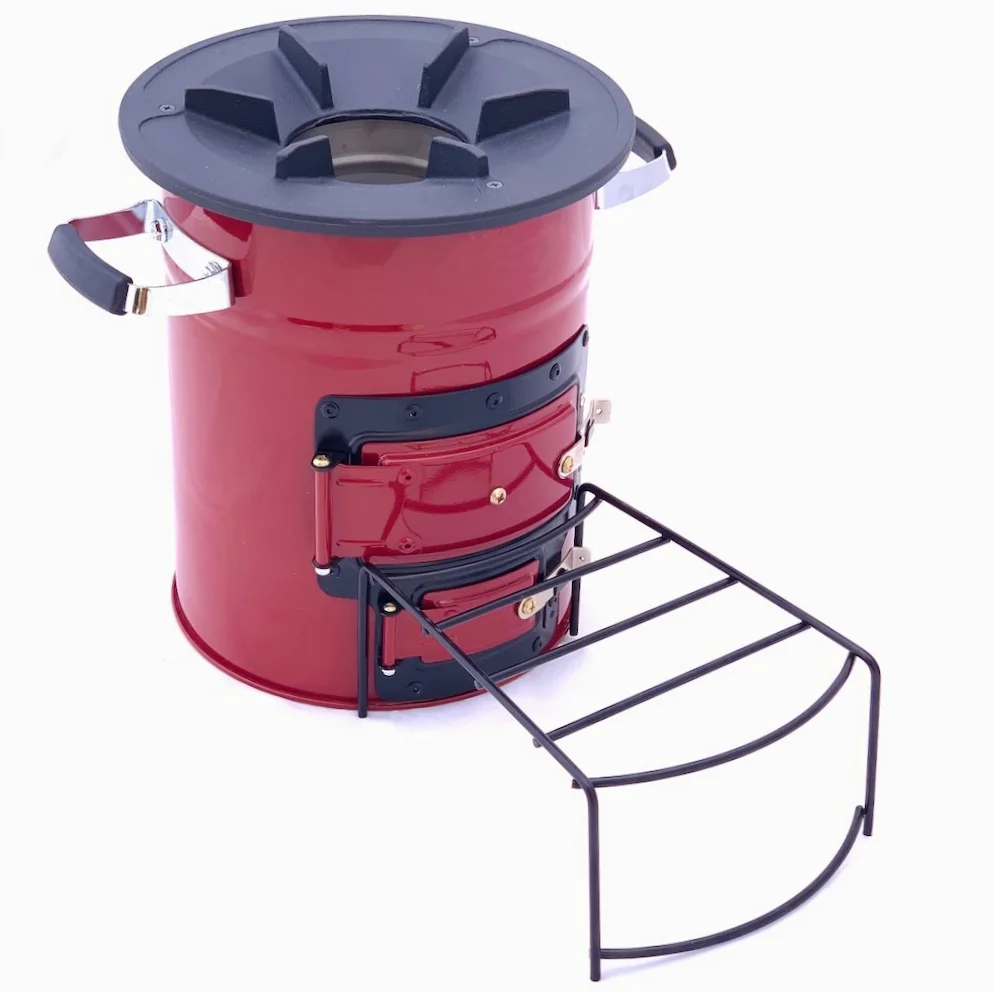 Good Quality SSM Wood Fuel Cook Stove With Two Cores Cooking Double Use Camp Hikers
